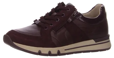 Zdjęcie produktu dla Buty sportowe Caprice z profilowaną podeszwą w modnym czerwonym kolorze, rozmiar 41