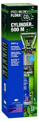 Obrázok produktu pre JBL PROFLORA CO2 CYLINDER 500 M opakovane použiteľná fľaša s 500 g CO2
