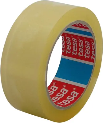 Produktbild von 8 Rollen tesa 4024 PP Packband leise, 66 m x 38 mm, transparent