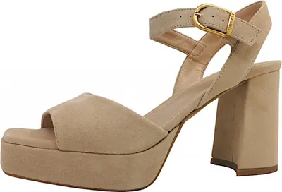 Image de Sandales femme Unisa beige, taille 39