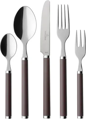 Immagine prodotto di Play! chocolate brown Tafelbesteck 30tlg. 270 x 120 x 95 mm | Villeroy & Boch | Art.-Nr. 1263649053 | EAN 4003686305526