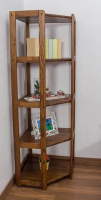 Produktbild von Kiefernholz Eckregal