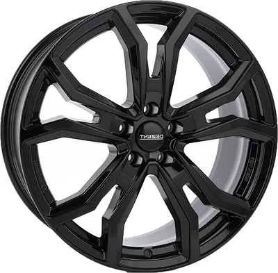 Produktbild von ALUFELGE DEZENT TV black 8x19 5x120 ET 48 BLACK