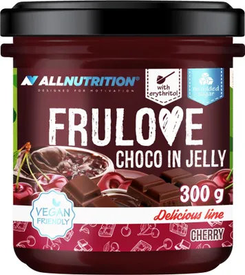 Obrázek produktu pro AllNutrition | FruLove Choco in Jelly | Cherry Cherry
