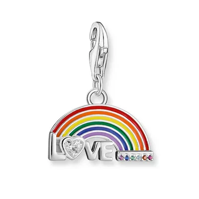 Produktbild von Thomas Sabo Charm 1925-314-7 Silber Regenbogen