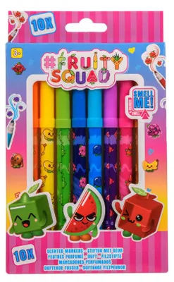 Obrázok produktu pre Canenco Fruity Squad Markery Super Tip mit Duft, 10 ks