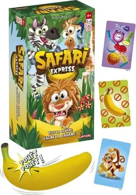 Image de Safari Express – Jeu de société – LANSAY – À partir de 5 ans