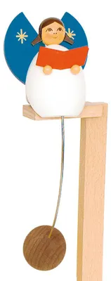 Image de Figurine Pendelfigur : "Ange en train de lire".