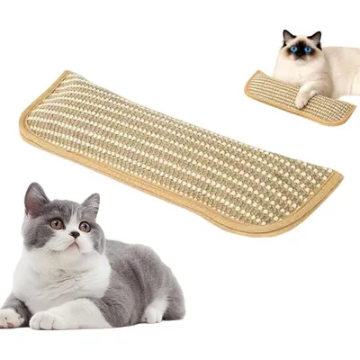 Image de Jouet à mâcher et à griffer pour chats avec cataire, en sisal naturel, jouet pour chats avec cataire - CATCHEW