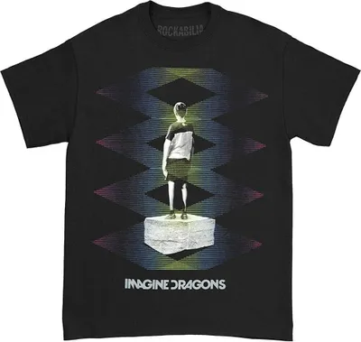 Produktbild von Imagine Dragons - T-Shirt für Herren/Damen Uni RO2426 (M) (Schwarz)