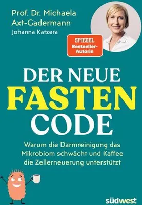 Book cover with author photo and promotional text.