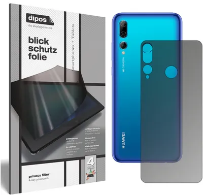 Produktbild von Schutzfolie für Huawei P Smart (2019) Rückseite Blickschutzfolie matt Display