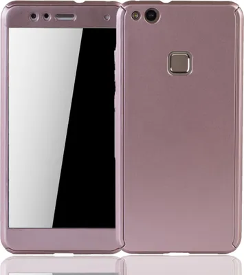 Produktbild von Handyhülle Schutzhülle für Huawei P10 Lite Full Case Cover Displayschutz 360 Rosa