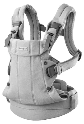 Image de BabyBjorn BabyBjörn Harmony Woven Mélange kantoreppu, Light grey
