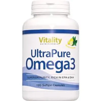 Zdjęcie produktu dla Ultrapure Omega-3 1000 mg (400 mg EPA + 300 mg DHA) 120 kapsułek
