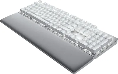 Produktbild von Razer Pro Type Ultra, Verkabelt & Kabellos, USB + RF Wireless + Bluetooth, Mechanischer Switch, QWERTZ, LED, Weiß
