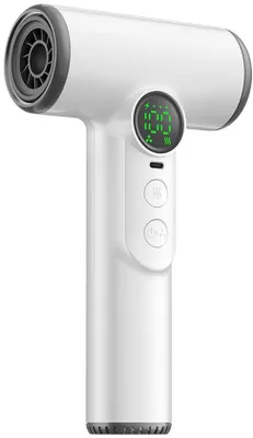 Obrázok produktu pre Profesionálny bezdrôtový stylingový prístroj na vlasy – 3 rýchlostné a 3 teplotné nastavenia, nabíjateľná batéria cez USB, 200 W, prenosný, vhodný pre ženy, na pláž a na kempovanie