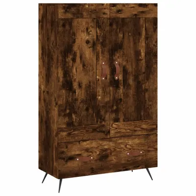 Produktbild von Highboard Räuchereiche 69,5x31x115 cm Holzwerkstoff