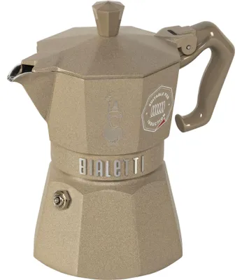 Image de Bialetti MOKA EXCLUSIVE 3 tasses induction, sable
