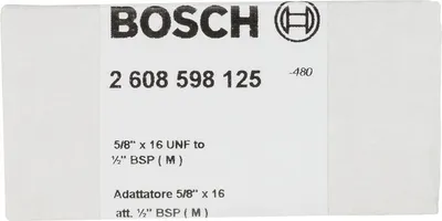 Produktbild von Adapter für Diamantbohrkronen, Maschinenseite 5/6 Zoll, Kronenseite G 1/2 Zoll