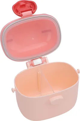 Produktbild von Babynahrungsspender, große Kapazität, multifunktionale Versiegelung, tragbarer Milchpulverbehälter für Reisen, Rosa