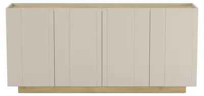 Produktbild von Sideboard mit 4 Türen - Beige und Naturfarben hell ANARZA
