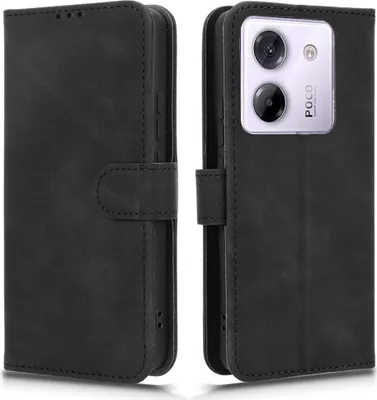 Produktbild von Xiaomi Poco M7 Pro 5G Hülle - Coverup Klapphülle - Schwarz