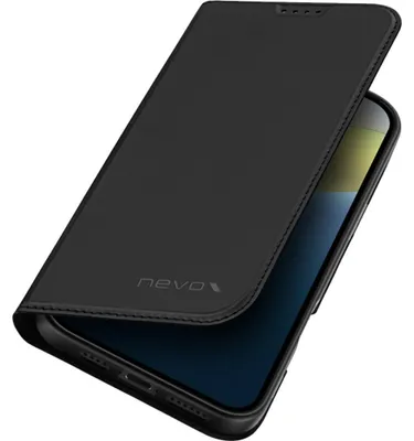 Produktbild von nevox 2371, Folio, Apple, iPhone 16 Plus, 17 cm (6.7"), Schwarz