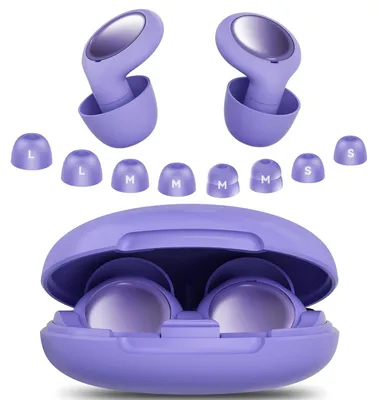 Image de Bouchons d'oreille réutilisables pour dormir, en silicone