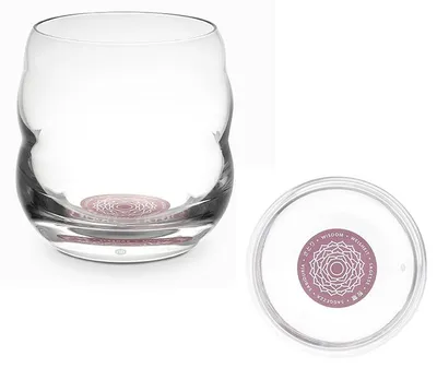 Produktbild von Trinkglas Mythos Chakra Kronen/Affirmation Weisheit 0,25l - bleifreies Glas