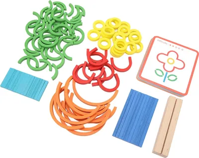 Zdjęcie produktu dla Tablica logiczna, zabawka, Wodden, wczesna edukacja, nauka, drewniana tablica geoboard dla dzieci