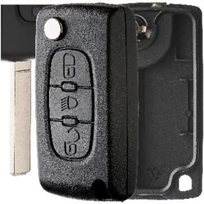 Obrázok produktu pre Schlüsselabelabdeckung Fernbedienung Peugeot 207 307 308 407 607