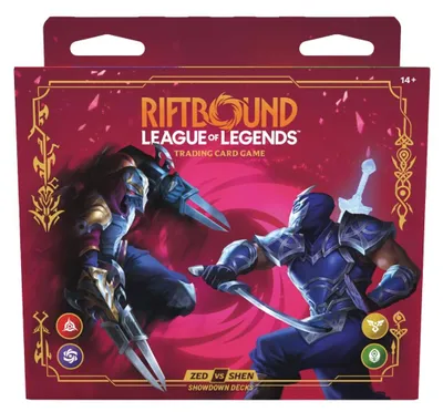 Immagine prodotto di Mazzi Scontro Vendetta Riftbound Zed vs Shen