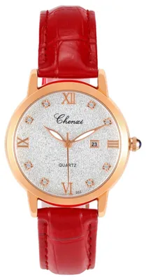 Immagine prodotto di Orologio da polso da donna JSDDE, con cinturino in (PU) e funzione di data, dal design semplice