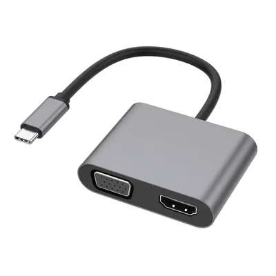 Produktbild von Computeradapter 2 in 1 auf HDMI und VGA