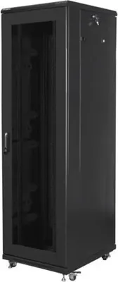 Obrázek produktu pro Lanberg FF01-6842-23B, Voln stojc rack, 42U, 800 kg, Zmek, Kolejnice racku, Oton koleka