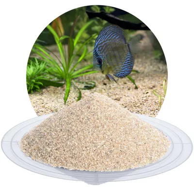 Produktbild von Schicker Mineral-Aquariumsand beige 25 kg-0,71-1,25mm