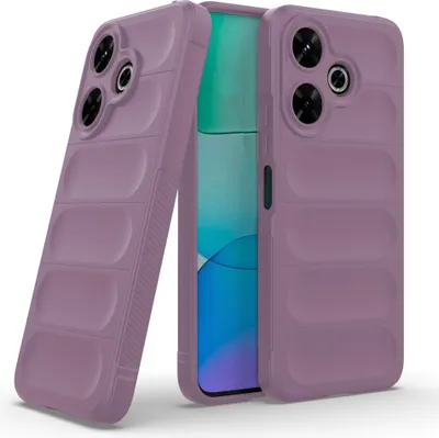 Produktbild von Handy Hülle für Xiaomi Redmi 13 Grip Case Cover Schutzhülle Softgrip Farbe: Violett