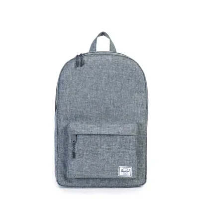 Produktbild von Herschel »Classic« Backpack Schulrucksack Grau City Rucksack Raven Crosshatch