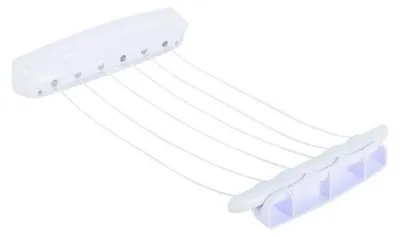 Produktbild von MSV 3700281301267, Hängeklammer Wäscheständer, Edelstahl, Weiß, 21 m, 1 Stück(e)