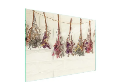 Immagine prodotto di Tagliere in vetro 40x30 fiori