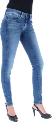 Obrázok produktu pre G-STAR RAW DENIM LYNN MID SKINNY dámske džínsy, Dámske džínsy:W24/L30, G-Star farby:Antic Blue 812
