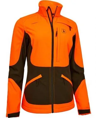 Produktbild von Lady Rogaland Softshell Jacke Damen (Safety Orange) Größe 36
