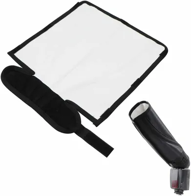 Image de Diffuseur softbox pliable, 25x22 cm, pour la photographie avec flash