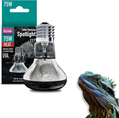 Produktbild von ARCADIA 2800K Solar Basking SPOT (UVA) 75W Wärmelampe