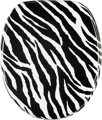 Obrázek produktu pro SANILO® WC sedátko s mechanismem Soft Close zebra look, WC sedátko, WC sedátko, WC sedátko, WC sedátko, WC sedátko, WC sedátko přímo od výrobce