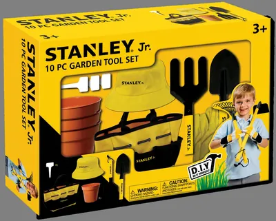 Immagine prodotto di Stanley Jr. SG004-10-SY Set da giardino, 10 pezzi