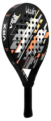 Produktbild von Uwin Padel Schläger Junior - Leicht, EVA 13 Kern, Orange/Weiß/Grau