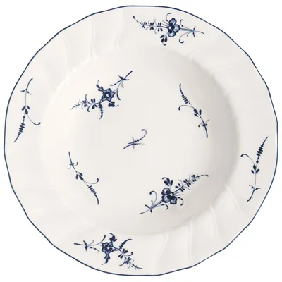 Obrázok produktu pre Villeroy & Boch 1023412700, Polievkový tanier, Kolo, Porcelán, Modrá, Biela, Old Luxembourg, 0,3 L