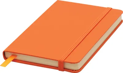 Produktbild von Praktisches A6 Notizbuch kleine Notizbücher 80 Blätter liniert Notizblock Orange
